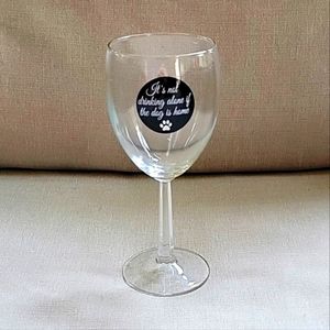 Dog Lovers Wine Lovers Dog Wine Glass